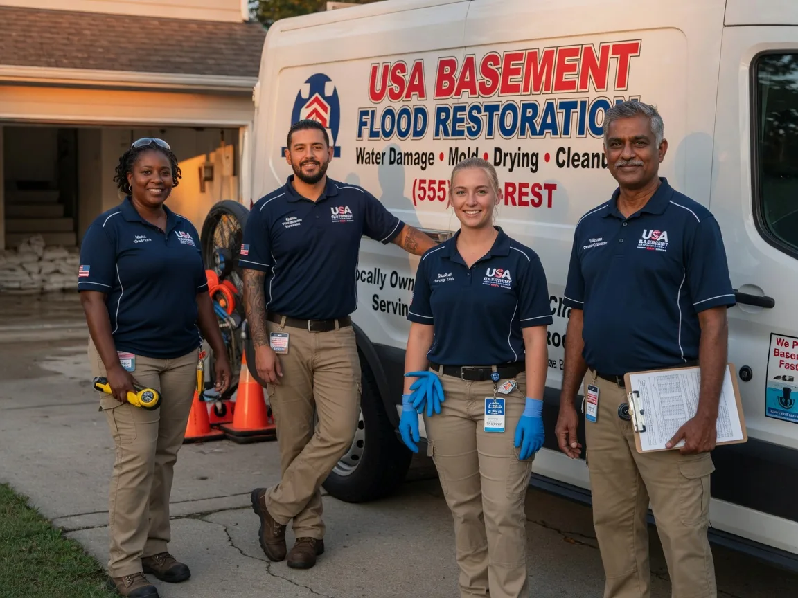 Basement Flood Cleanup company in Leaf River, IL